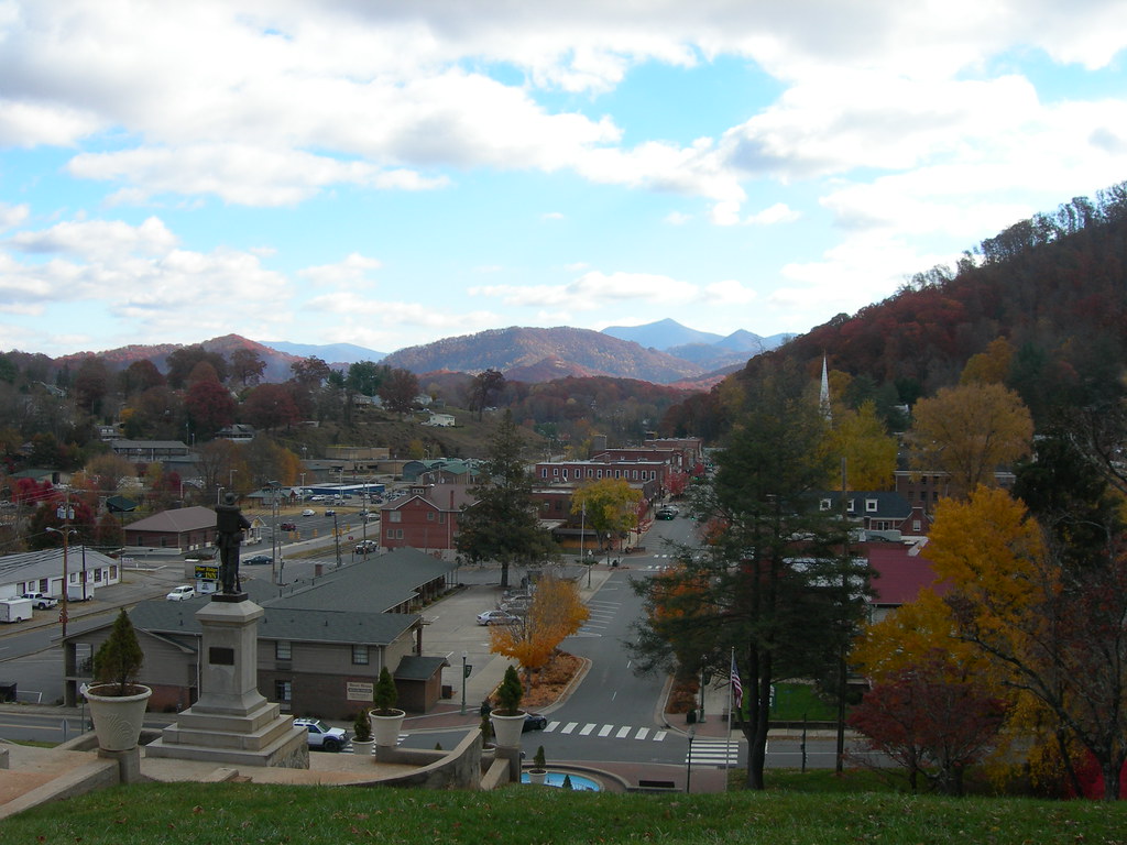 Downtown Sylva NC Taken from the historic Jackson County C… Flickr