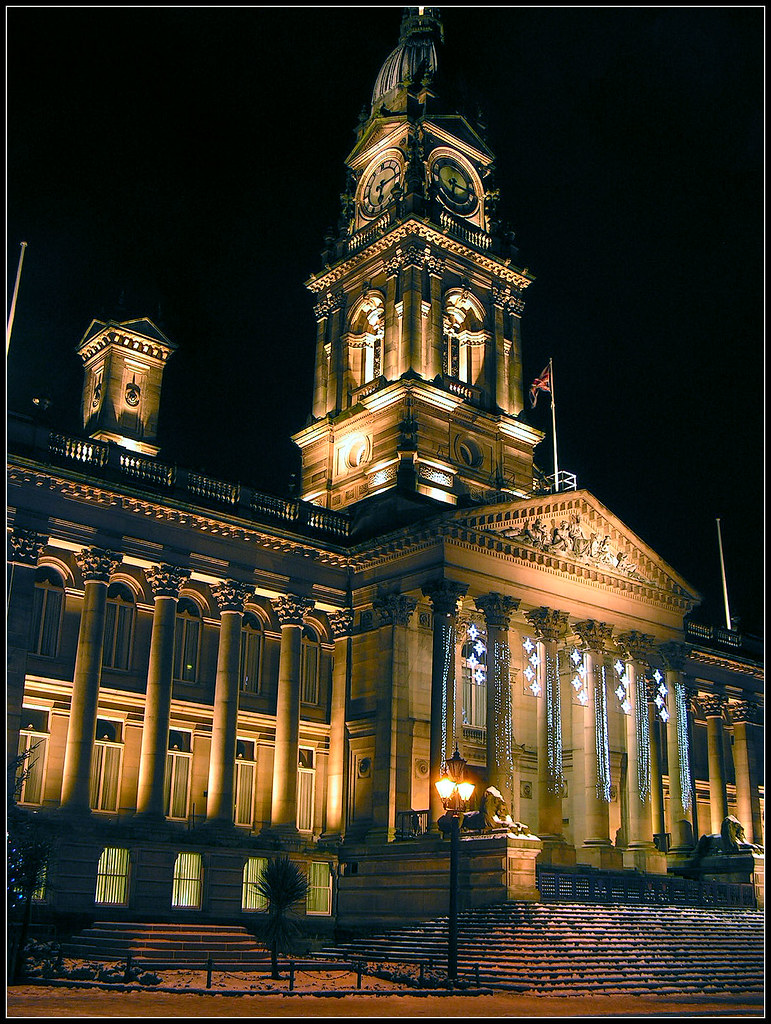 Bolton Town Hall. Bolton Town Hall, taken after a fall of … Flickr