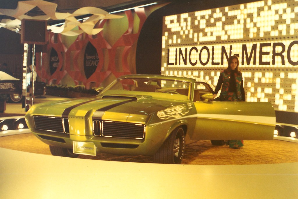 1970 Cougar El Gato Sporting a bold lime green paint job, … Flickr