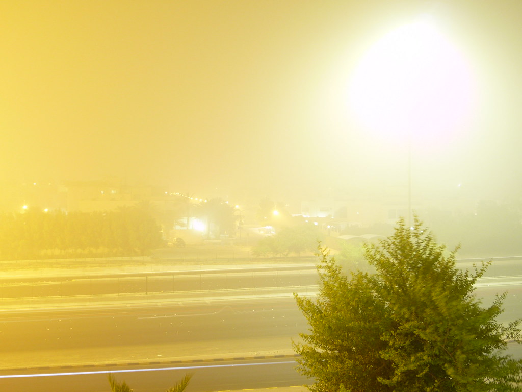 Real Humid day 02 Real Humid day in Kuwait, the fog is ver… Flickr