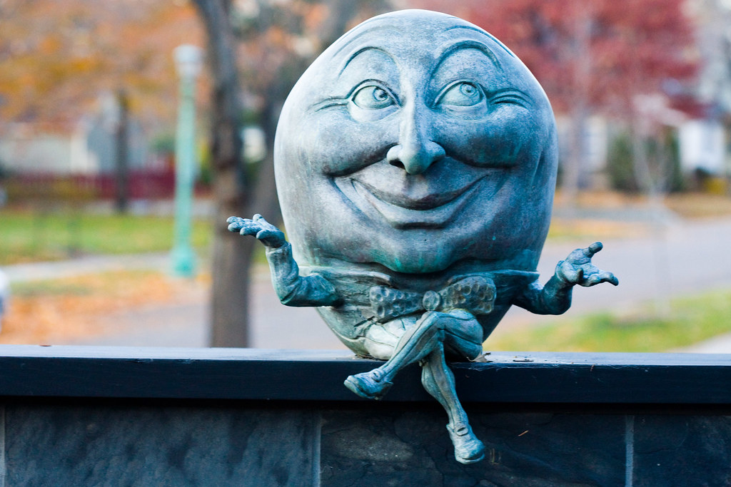 Humpty Dumpty Sat On a Wall Alan Turkus Flickr