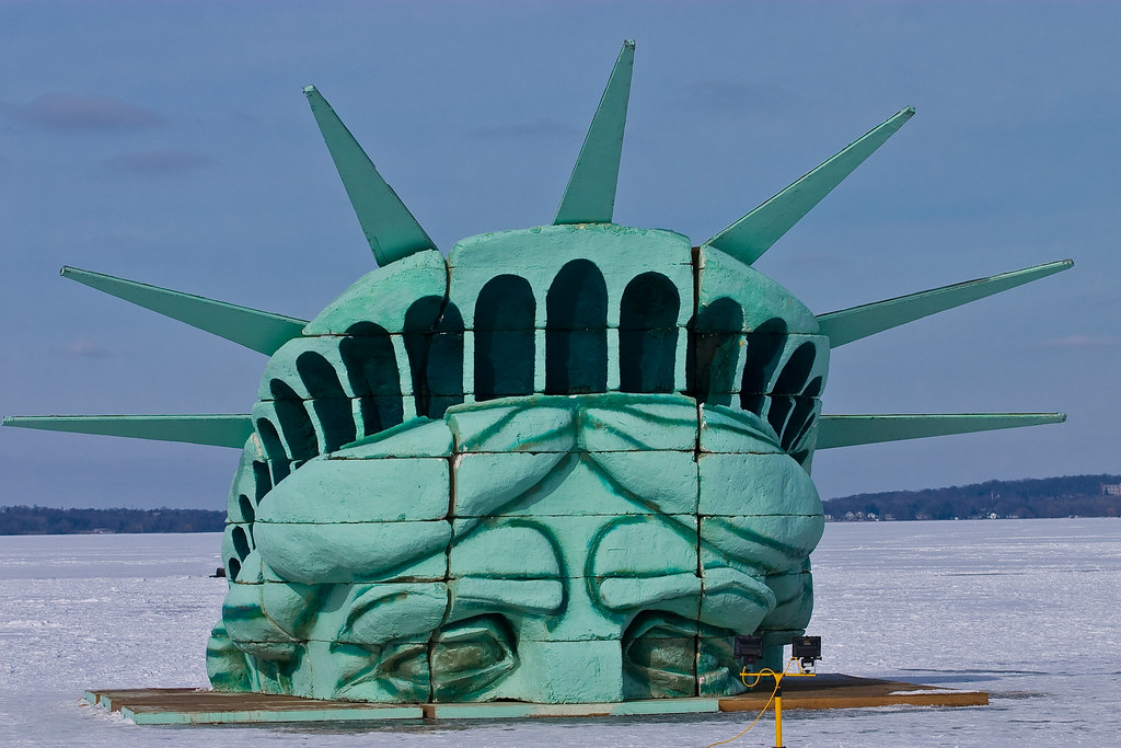046_365 Statue of Liberty on lake Mendota near the Univers… Flickr