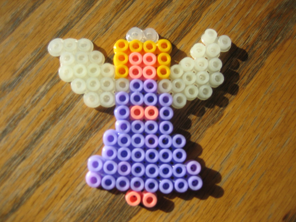 Perler Beads Angel Perler Bead Photos, Ideas & Supplies Flickr