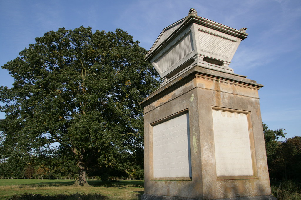 Memorial to Thomas Gray, Stoke Poges "Elegy written in a c… Flickr