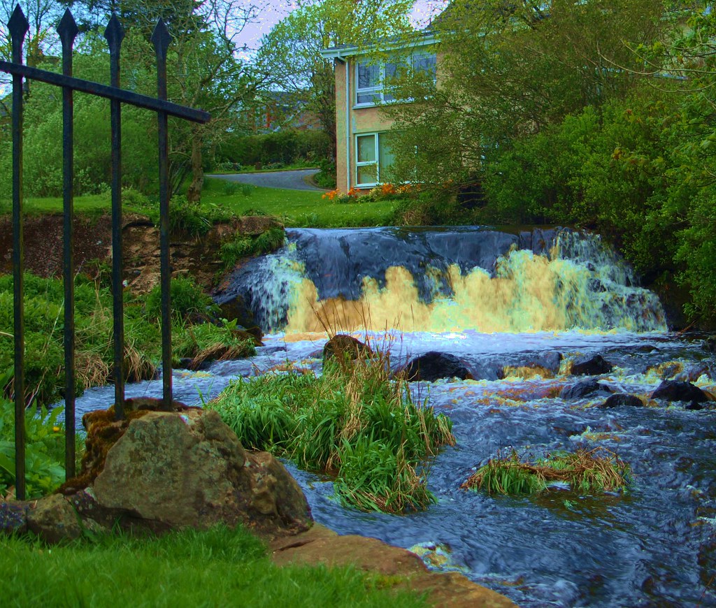 waterfall strathaven park James Muldoon Flickr