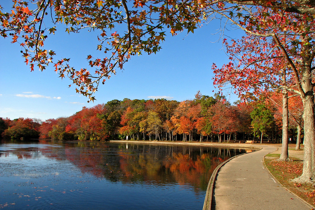 Autumn at Belmont Lake State Park Fall Colors Belmont Lake… Flickr