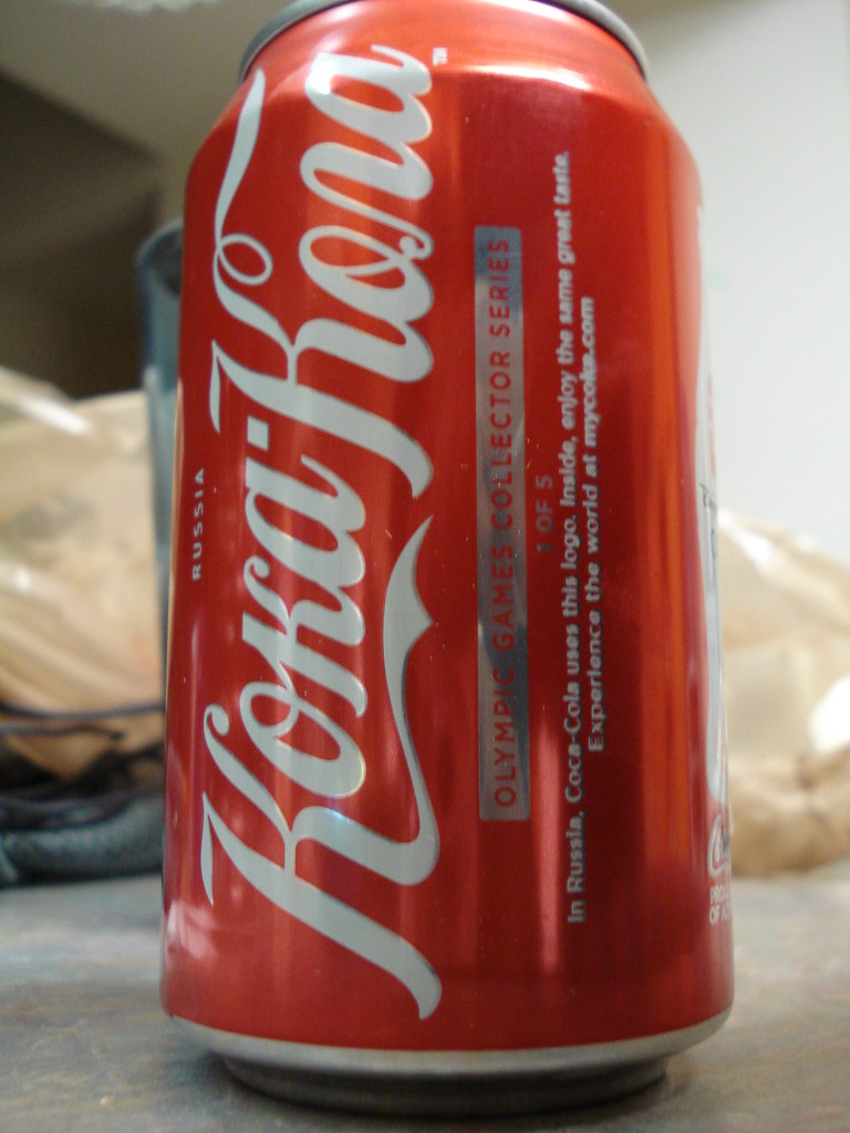 In Soviet Russia, Coke Drinks You! Actually, no. But this … Flickr