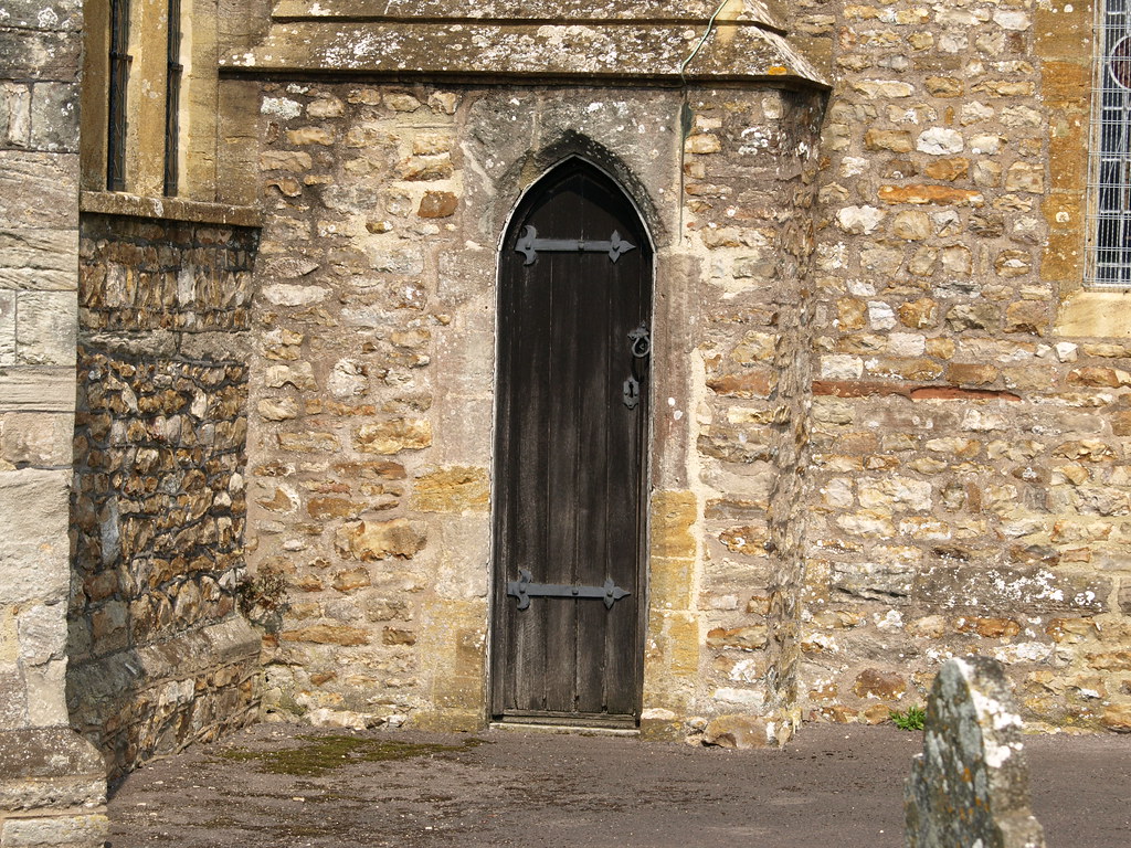 Narrow Door The side door into West Buckland Church Mickywin