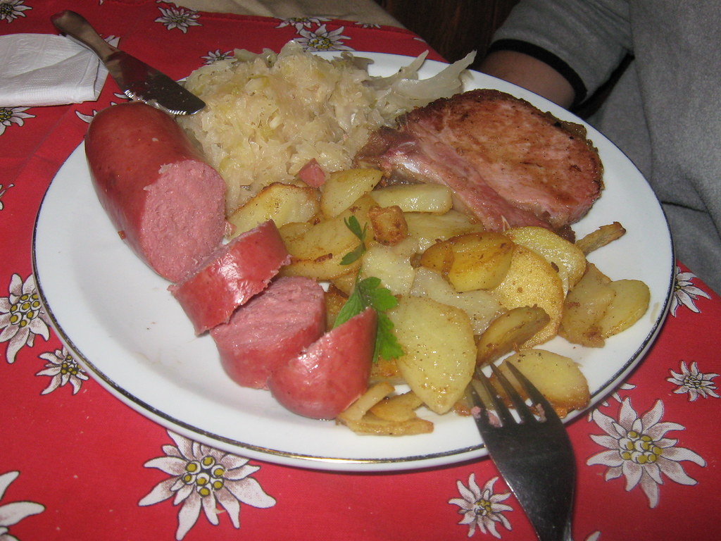 Traditional German Dinner Nina Flickr