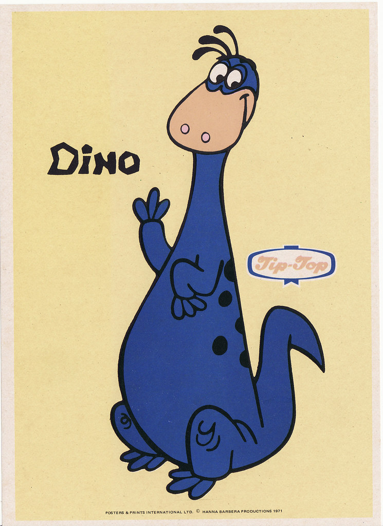1971 TipTop The Ice Cream The Flintstones Pin Up Poster … Flickr