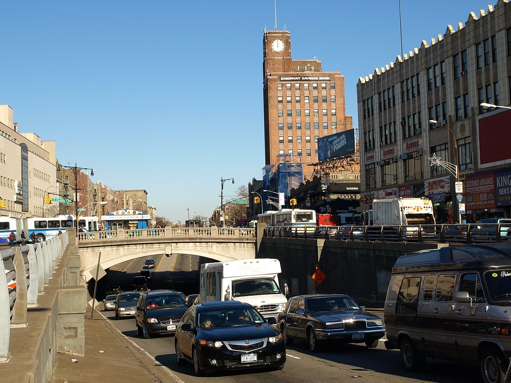 Fordham Road Bridge over Grand Concourse, Bronx, New York … Flickr
