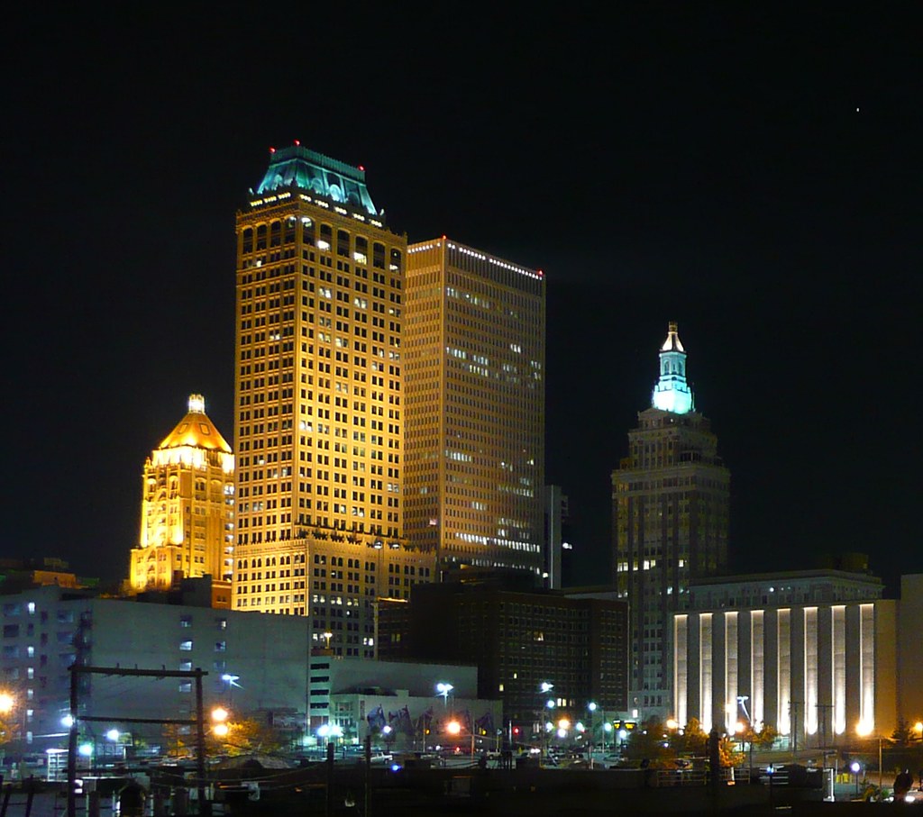 Tulsa, OK Downtown at Night army.arch Flickr