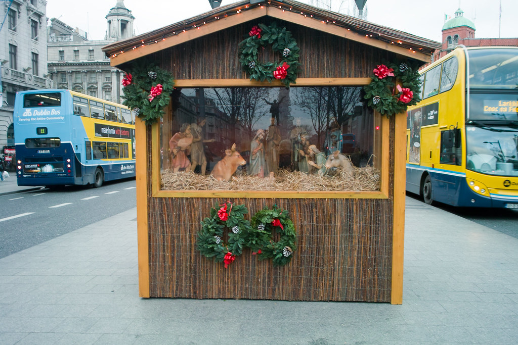 CHRISTMAS CRIB O'CONNELL STREET William Murphy Flickr