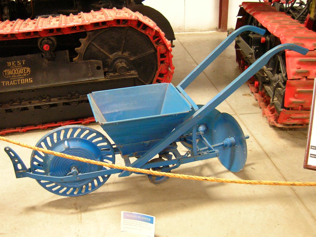 191020 John Blue Horse Drawn Patato Planter 1 Photographe… Flickr