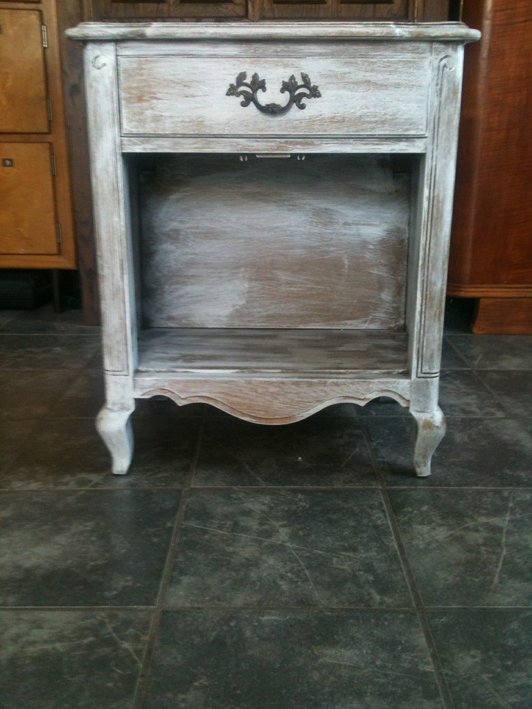 French Country Nightstand French Country White Shabby Chic… Flickr