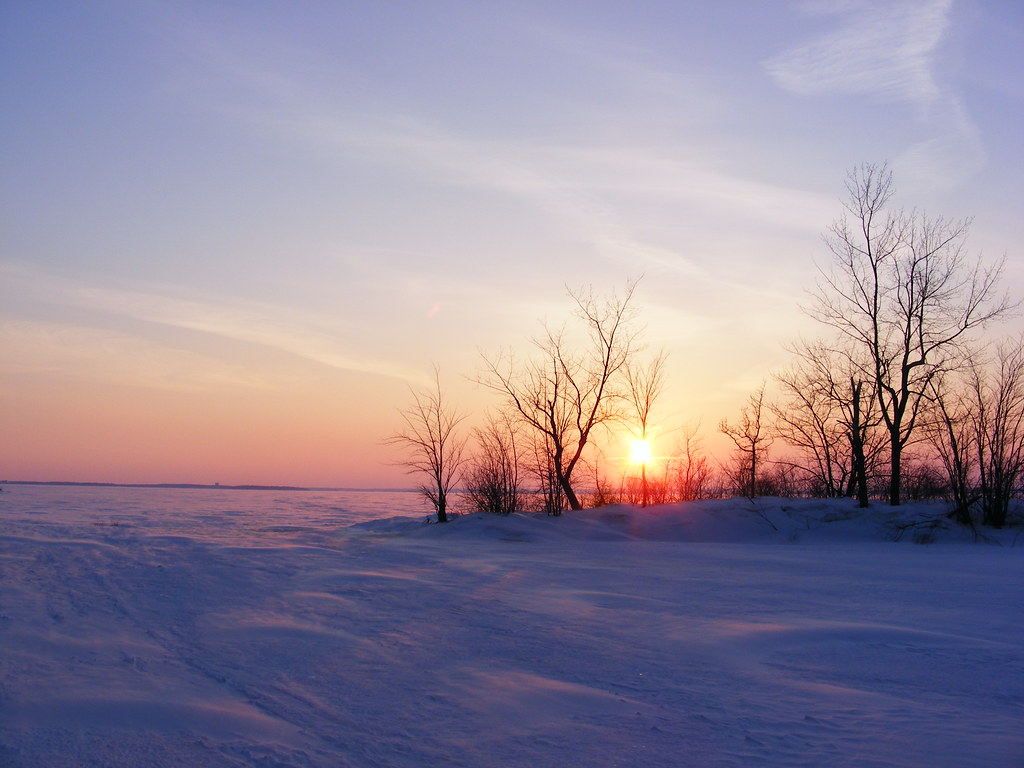 Lac des DeuxMontagnes en hiver Lac des DeuxMontagnes, Mo… Flickr