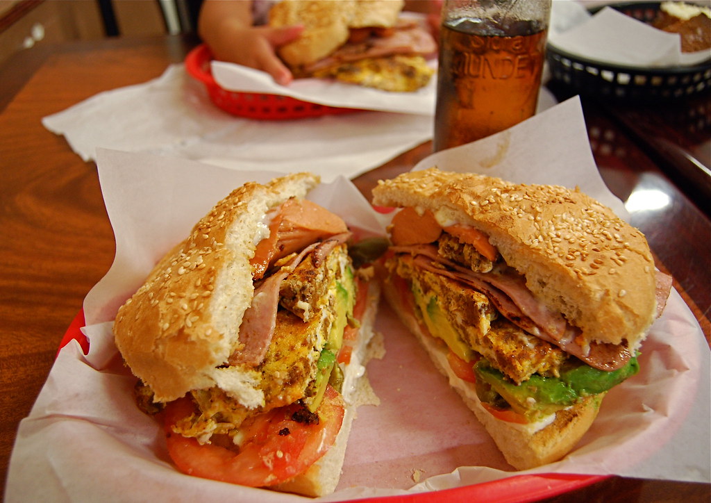 torta cubana We had the most amazing tortas (Mexican sandw… Flickr