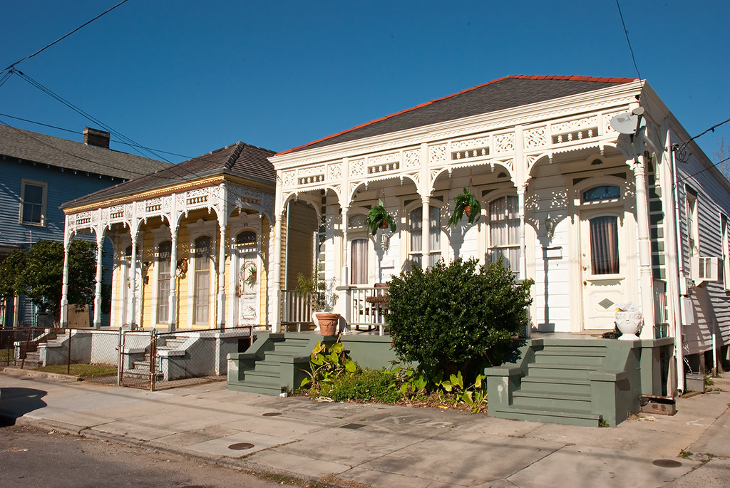 Creole Cottages Algiers New Orleans, Louisiana Viajante Flickr