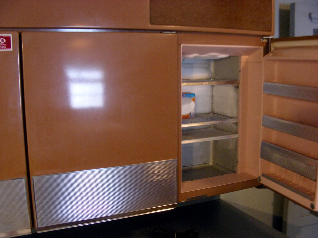 1950s GE Wall Refigerator Wall mounted refrigerator in an … Flickr