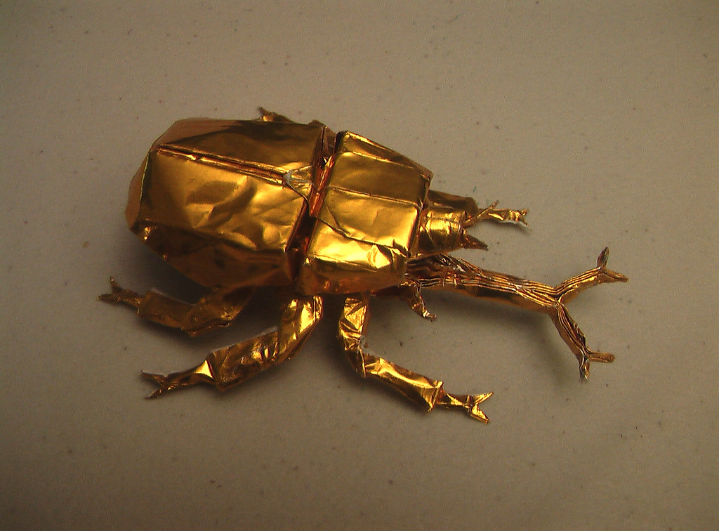 Samurai Helmet Beetle Side Samurai Helmet Beetle from Orig… Flickr