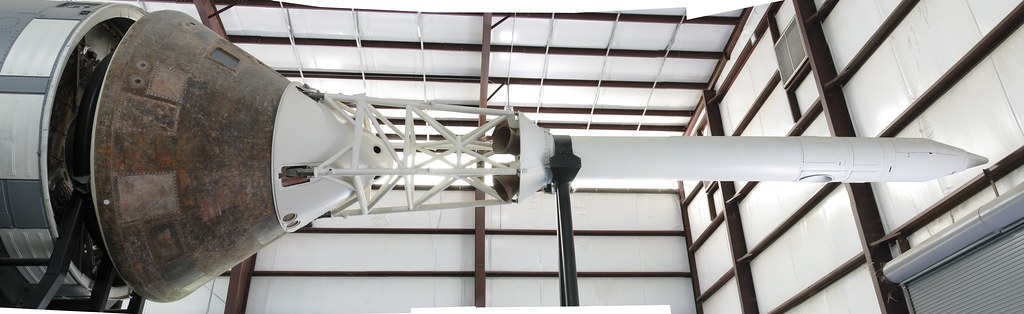 Saturn V Launch Escape System This is a panorama of the La… Flickr