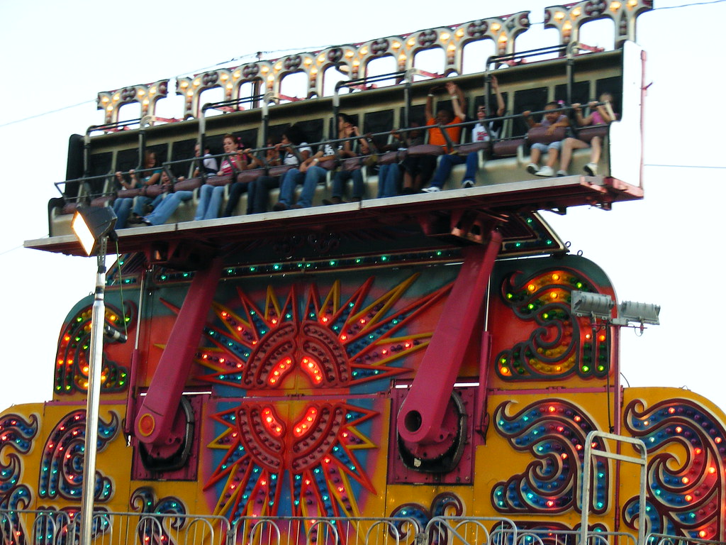 The Washing Machine Ride Evans United Shows was this carni… Flickr