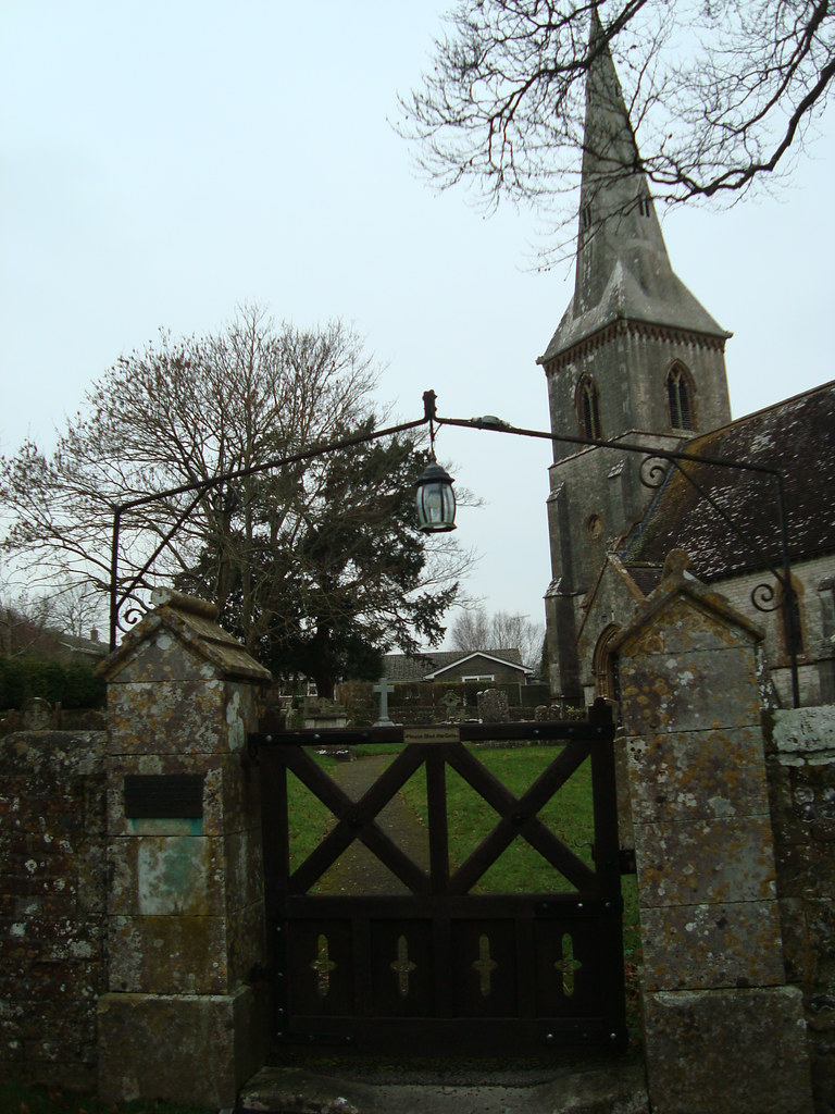 Bradford Peverell in Dorset church. bazzadarambler Flickr