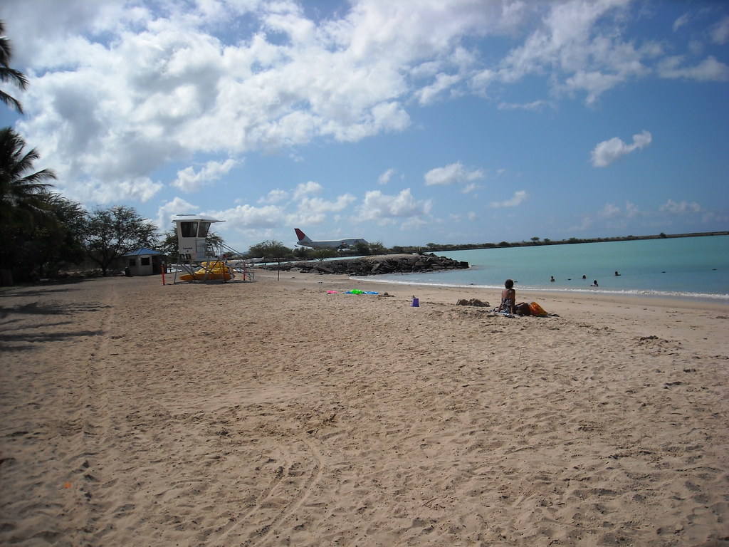 Hickam AFB Beach Dennis Frank Flickr