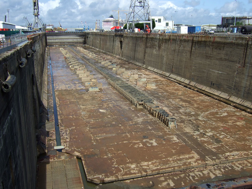 St Nazaire Louis Joubert (Normandie) dry dock We were fort… Flickr