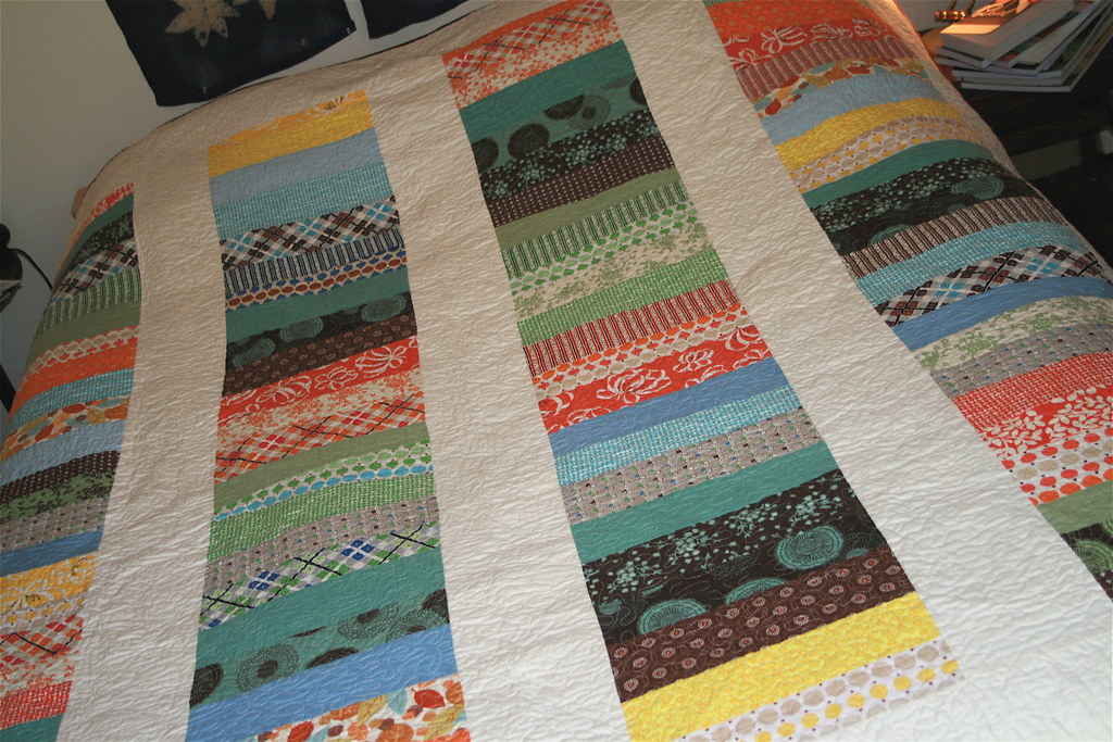 Stacked Coin Quilt I finally got this quilt all finished! … Alissa Haight Carlton Flickr
