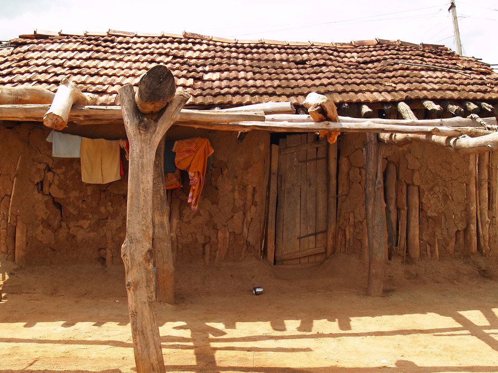 Made of Mud A small house made of mud and wood. A small ha… Flickr