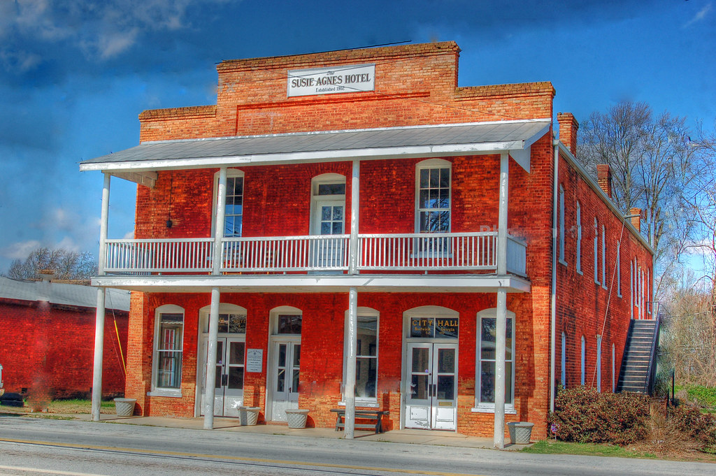 Susie Agnes Bostwick. GA This is the hotel in the movie My… Flickr