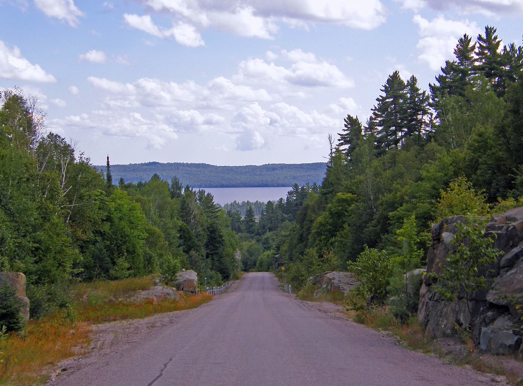 Elliot Lake 2 an uphill..uproad view of Elliot Lake,Onta… Flickr
