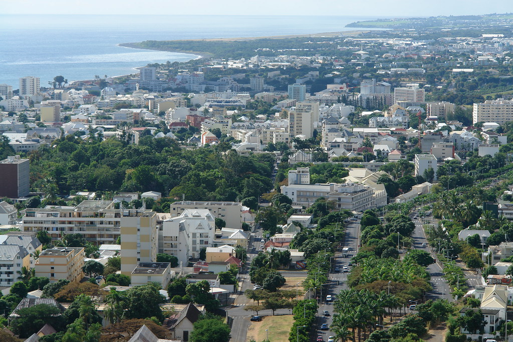 Saint Denis, Ile de la Reunion From la Montagne, view of S… Flickr