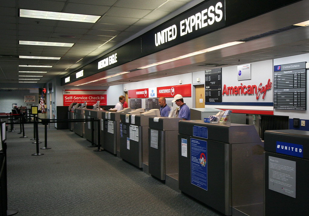 Airport Ticket Counters Rick Hert Flickr