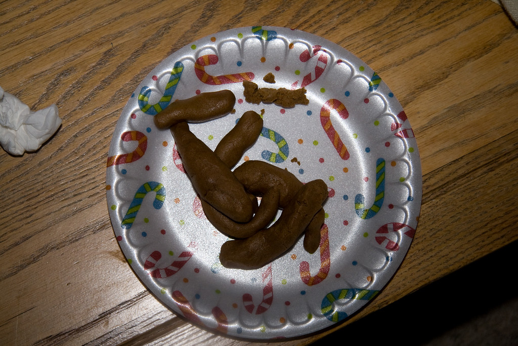 Poop on a Plate (1 of 3) Nobody took a pic of me eating it… Flickr