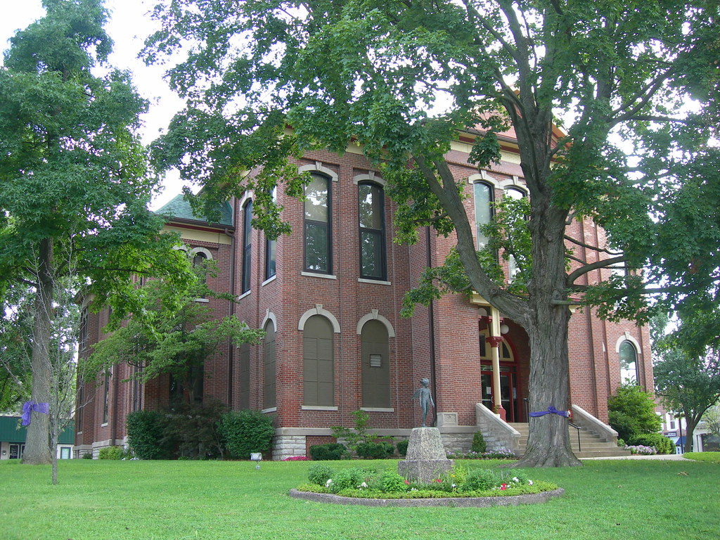 Bond County Courthouse Greenville, Illinois Cornerstone la… Flickr