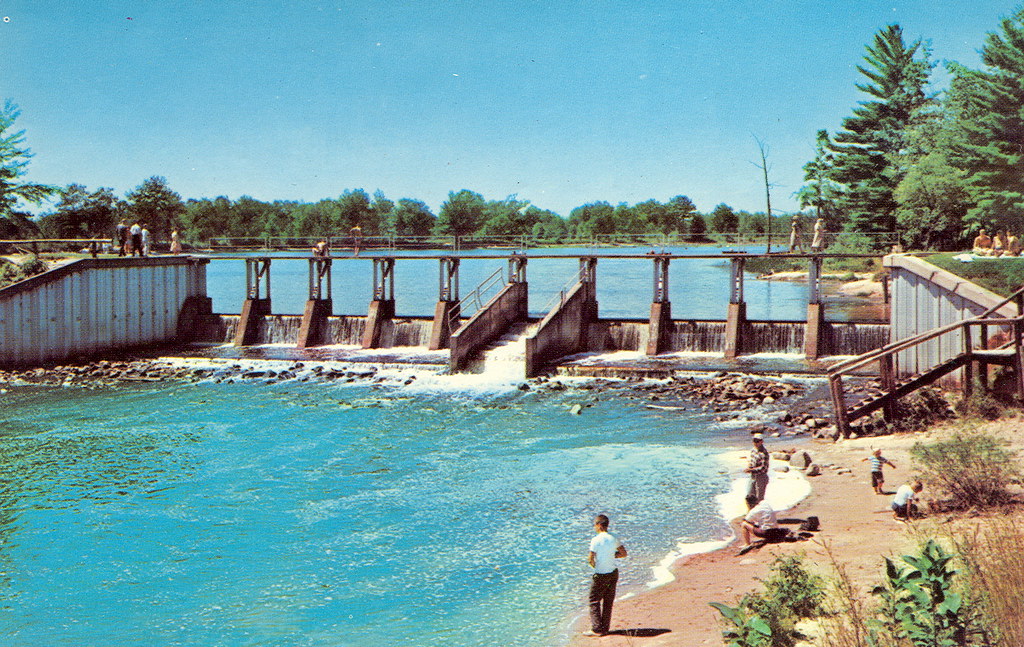Houghton Lake MI Muskegon River Reedsburg Dam LL… Flickr