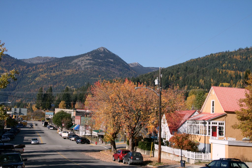 Rossland BC The main street, Columbia Avenue, looking sout… Flickr