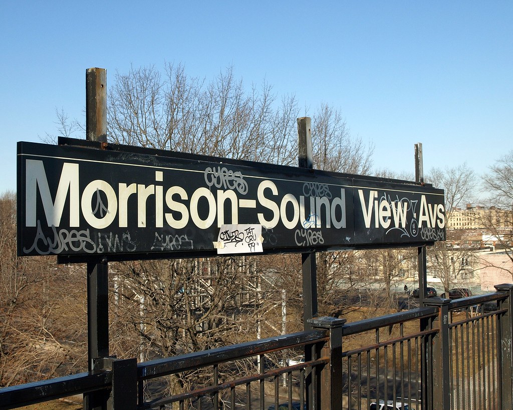 Morrison Sound View Avenues Subway Station, Bronx, New Y… Flickr