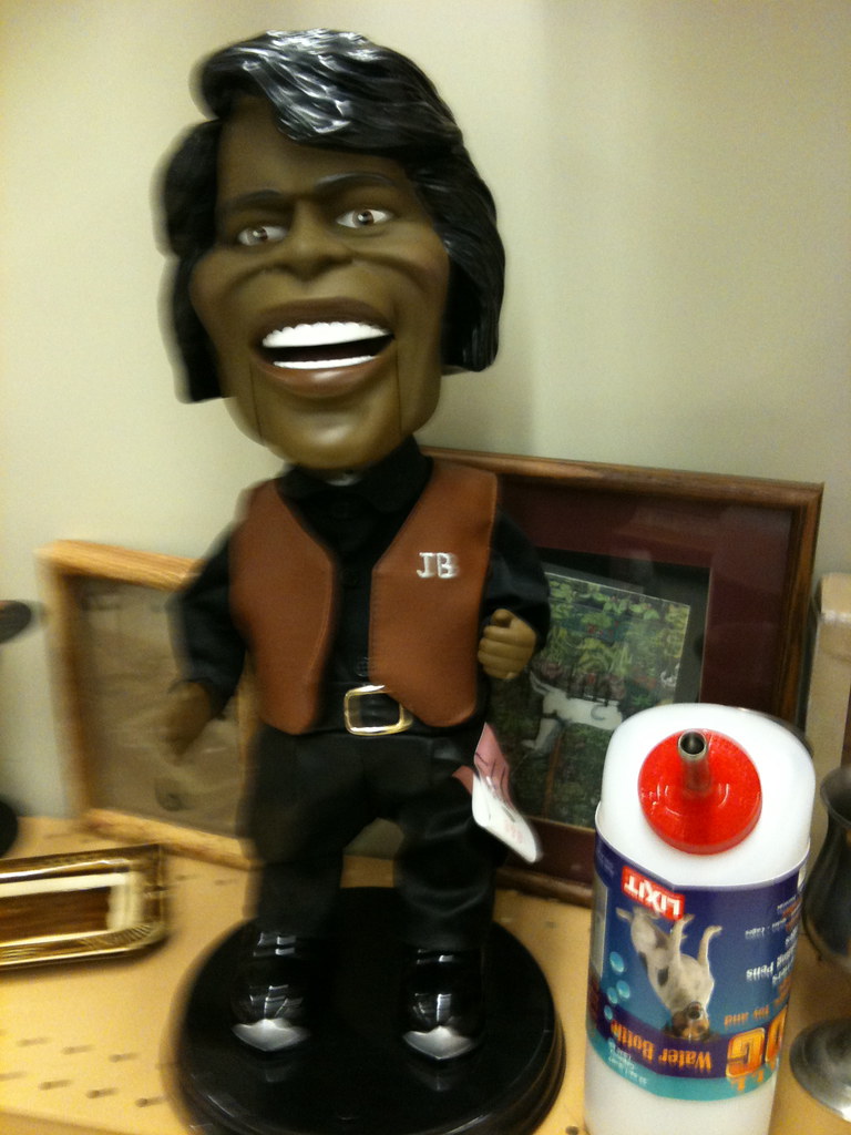 James Brown. The Doll. The Bobble Head of Champions. Flickr