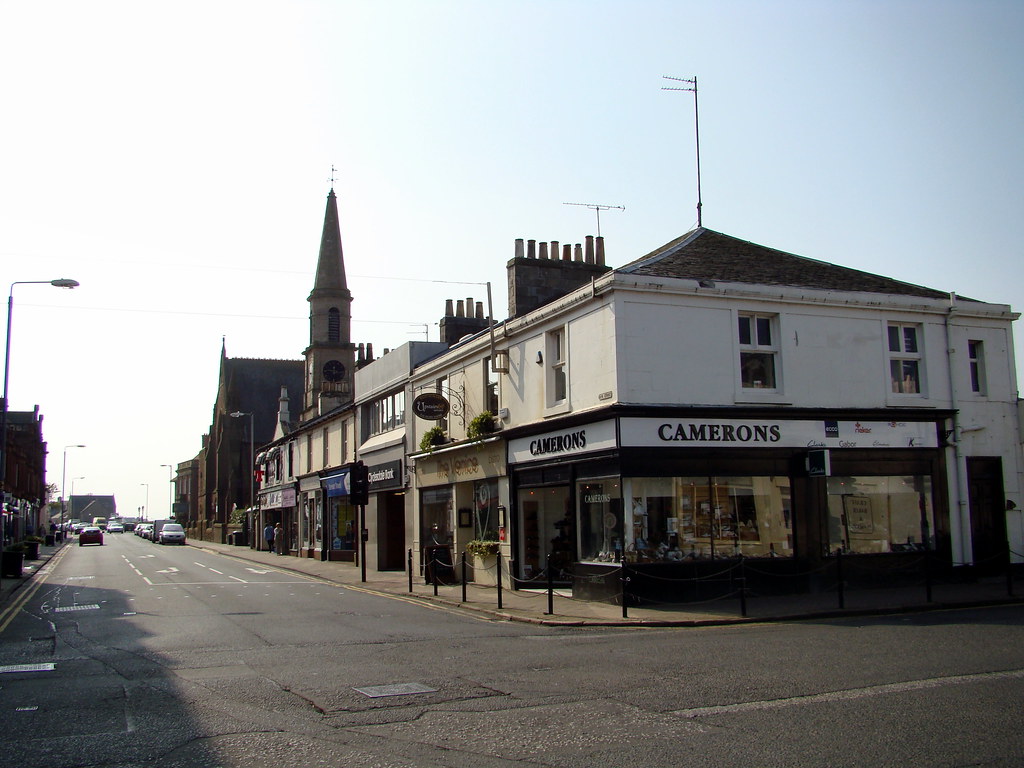 Troon Town Centre The centre of Troon, Scotland kpmarek Flickr