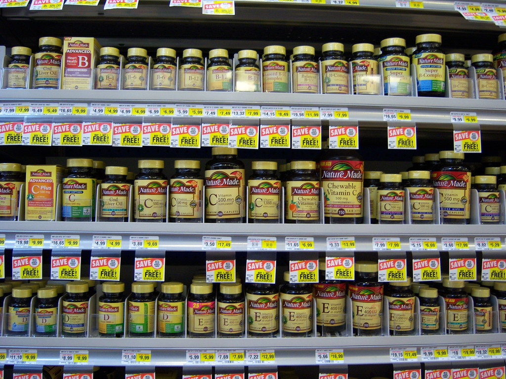 The Vitamin shelf I'm always confused in the vitamin aisle… Flickr