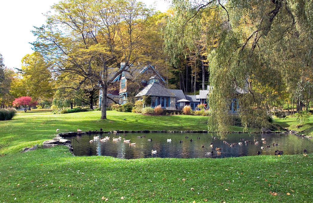 Duck pond at Stonover Farm Our friends own this beautiful … Flickr