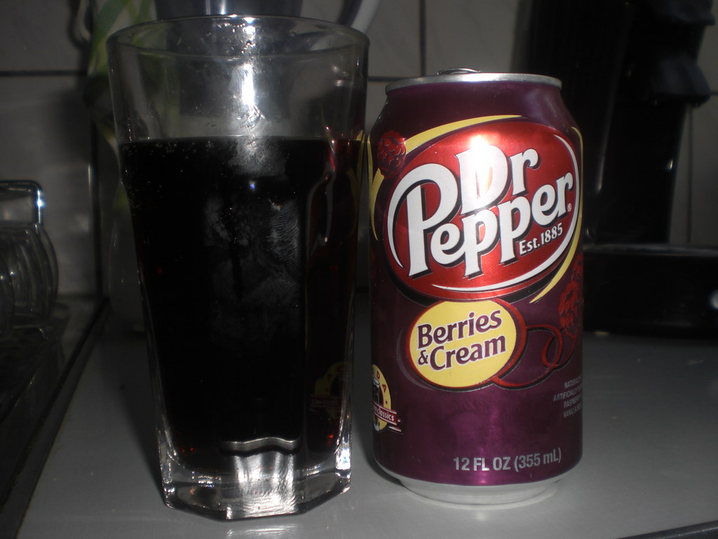 Dr Pepper Berries and Cream Nice, but i couldn't taste the… Flickr