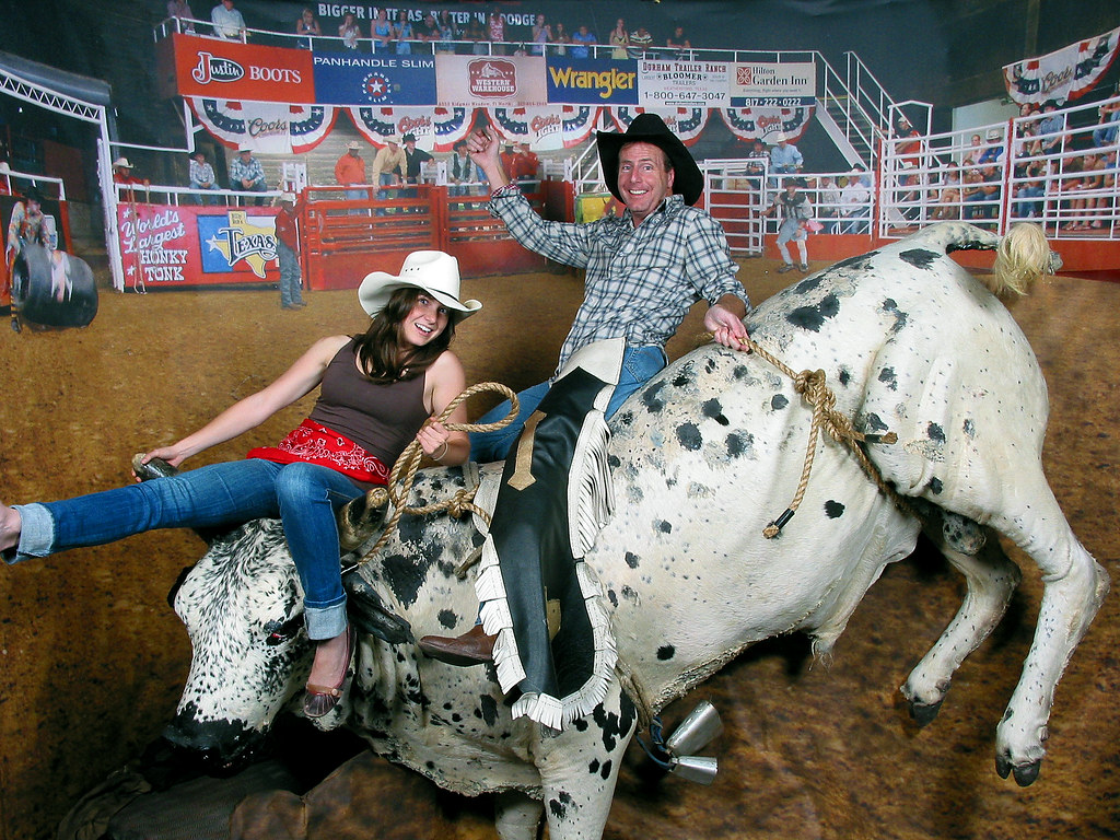 Billy Bob's Texas Rodeo me and pops This bar was like a… Flickr