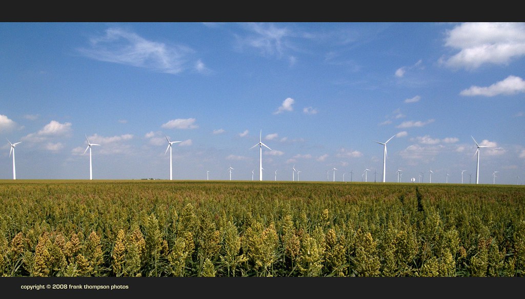 Gray County Wind Farm Montezuma, Kansas A small portion … Flickr