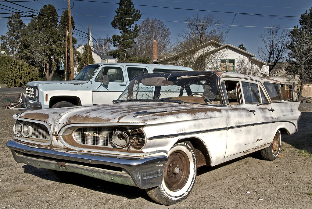 1959 Pontiac Station Wagon Dufur, Oregon Curtis Perry Flickr