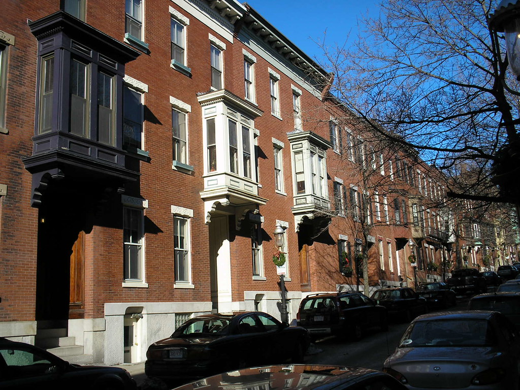 Bunker Hill row houses, Charlestown, Massachusetts Flickr