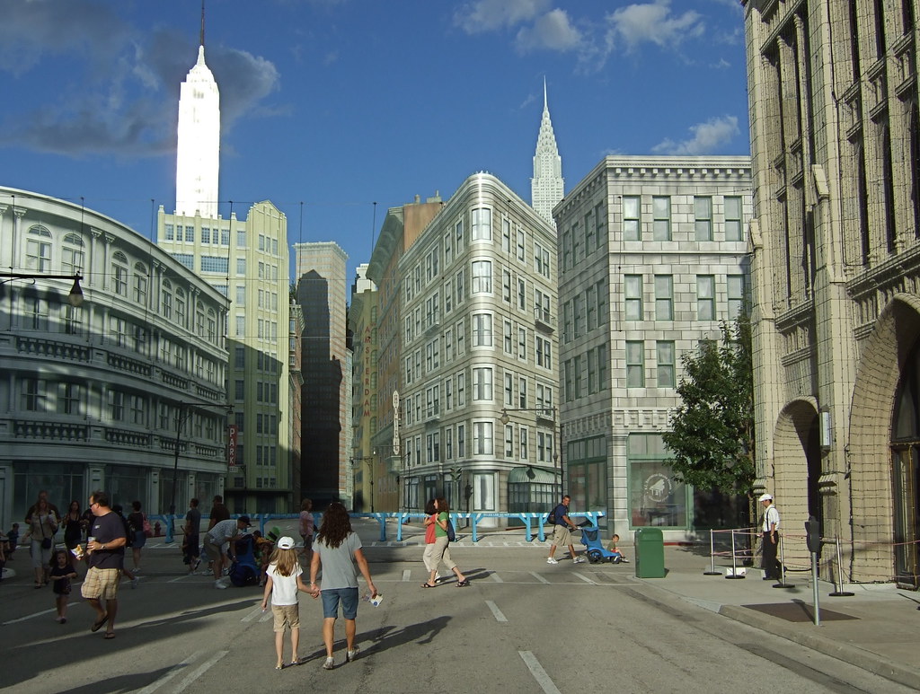 Hollywood Studios_New York NY skyline (just a backdrop) Flickr